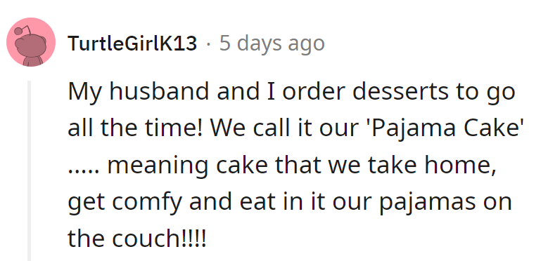 Pajama Cake: Bringing dessert comfort to a couch near you!