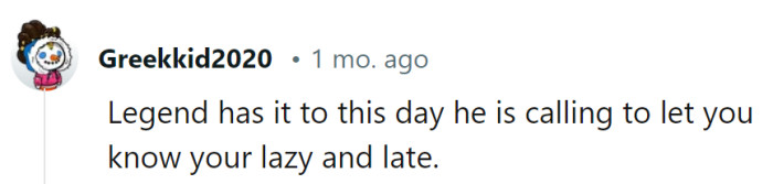 Ah, the ever-persistent legend of the 