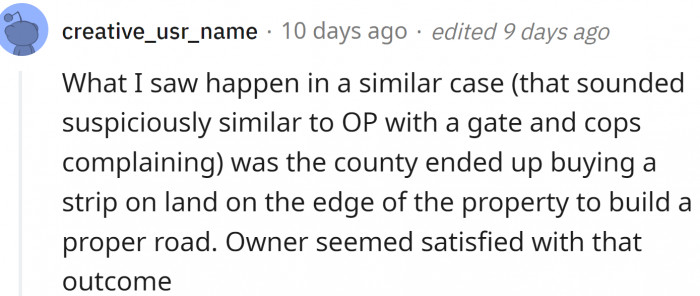 One Redditor shared an example of a similar situation: