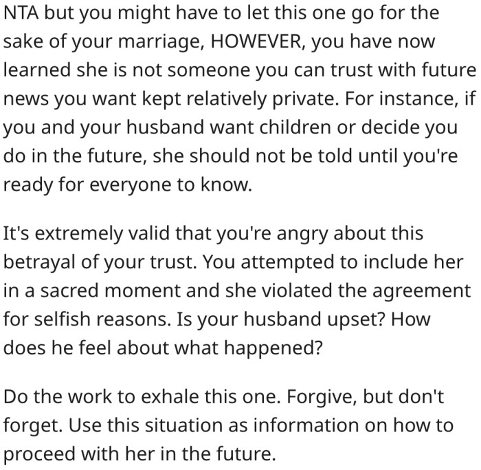 The incident should guide their future interactions.