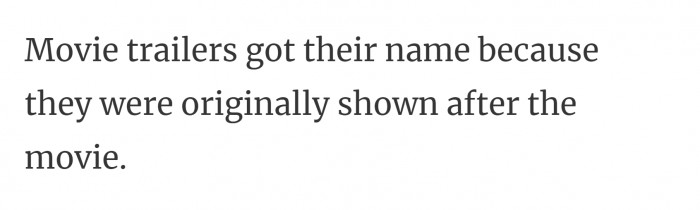 3. Movie trailers are part of money-making.