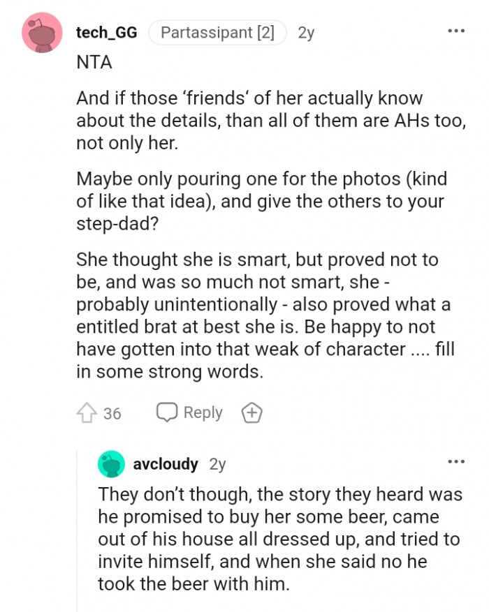 She thought she was smart but proved not to be