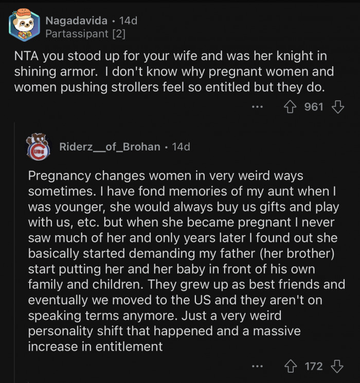 OP has every right to stand up against what's unjust.