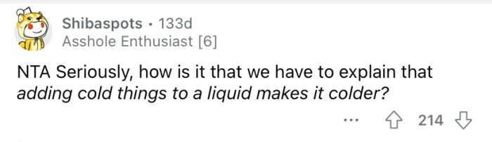 Why do we need to explain this?