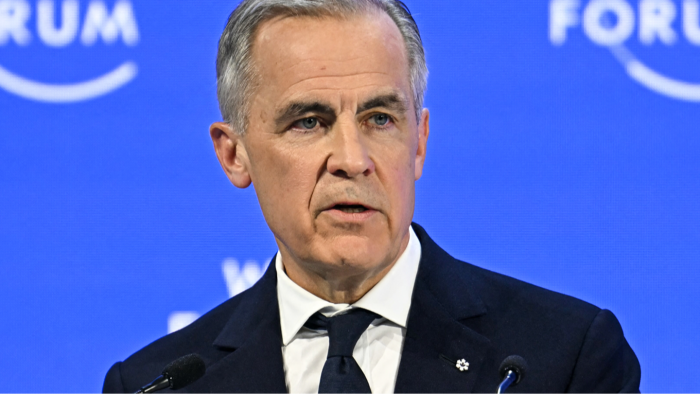 Canadian Prime Minister Mark Carney applauded while discussing global political collaboration