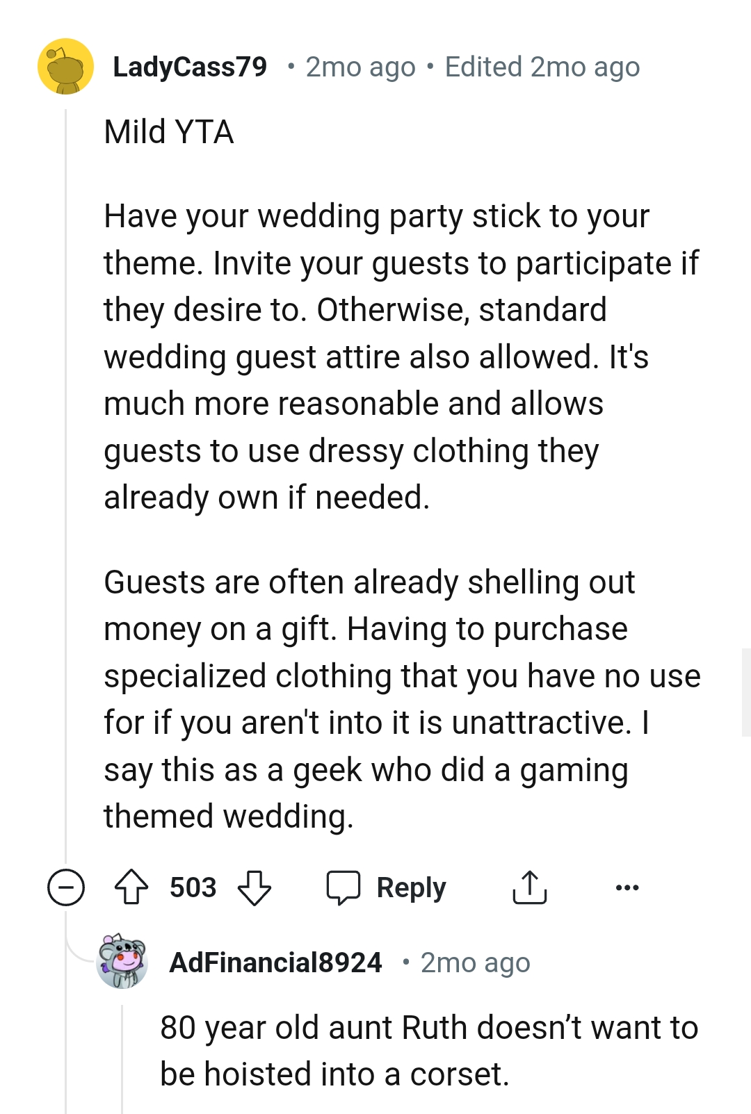 From a geek who had a gaming-themed wedding