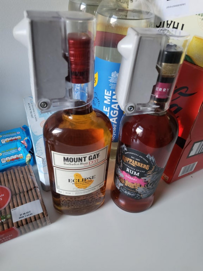 20. “Ordered alcohol for a gathering tonight, and the grocery store delivered it with the security tags still locked on.”