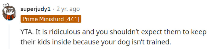 Looks like the bark is worse than the bite here!