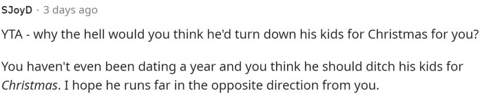 Some people clearly don't know what it's like to be in or grow up in a divorced household.
