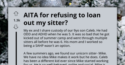 Sitters, Sleepovers, And Unexpected Stand Against Gender Bias
— Redditor Refuses To Share Their "Childcare Unicorn"