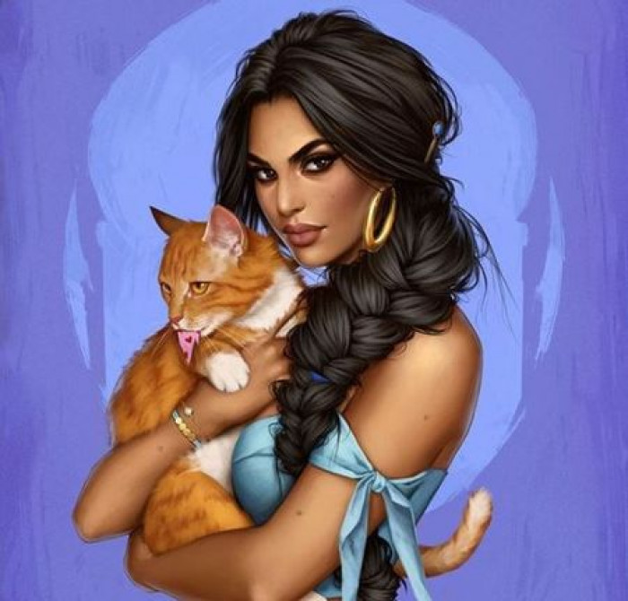 1. Here is Jasmine, and she's no one's prize to be won