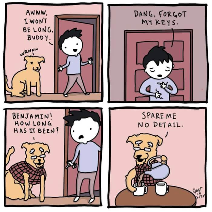 14. Dogs aging faster