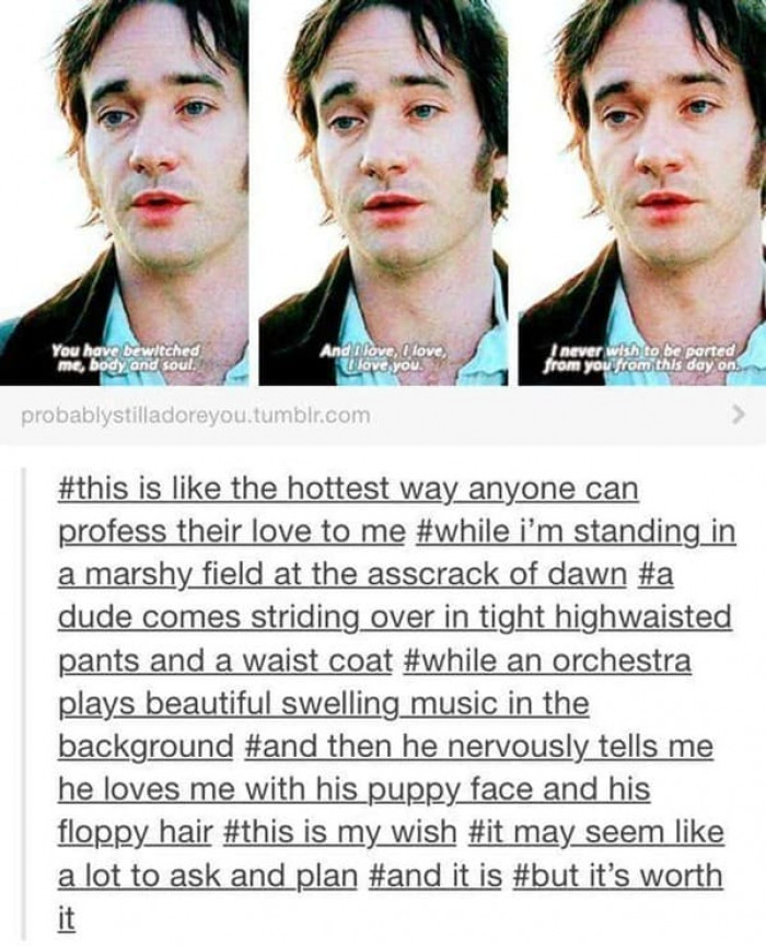 18. The most passionate profession of love