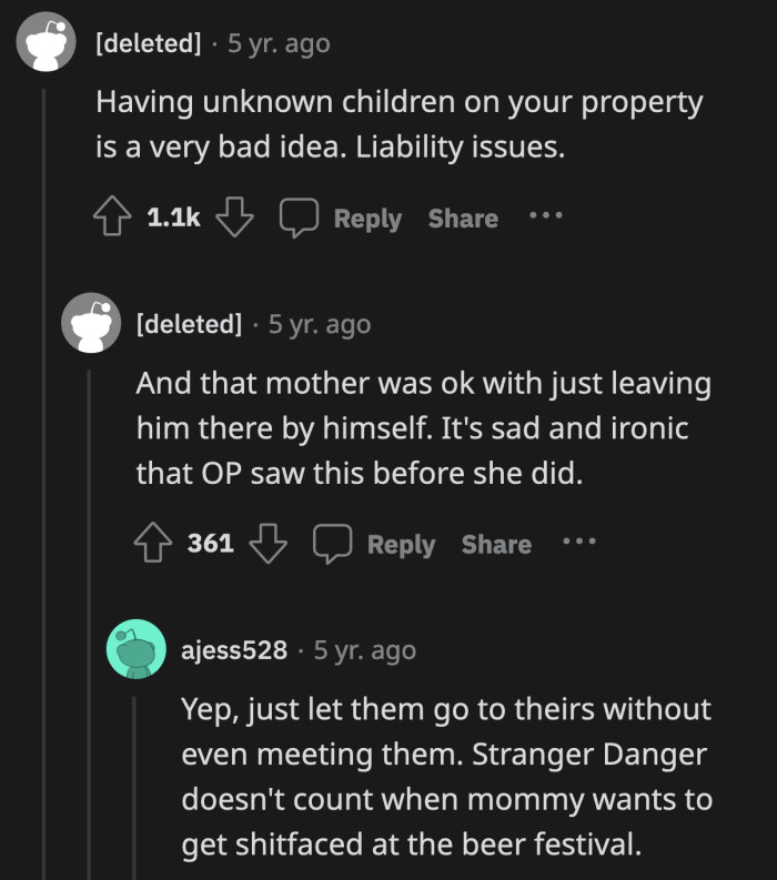 That mom tried to shame OP for being rich. Meanwhile, she wanted them to babysit her son because she wanted to get drunk at a beer fest with her boyfriend.