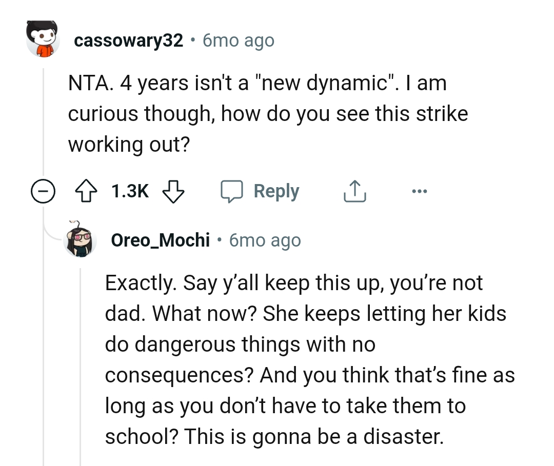 She's enabling her kids