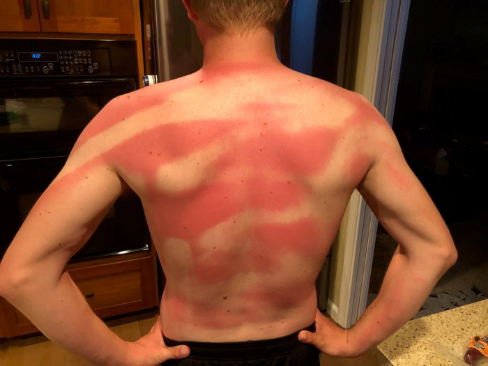 49. My wife helped me sunscreen my back at beach day today (TWICE)!!
