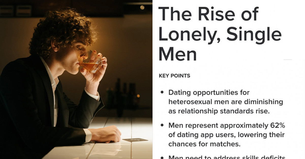 People Of The Internet Rant About Article That Claims The Number Of Lonely, Single Men Is On The Rise