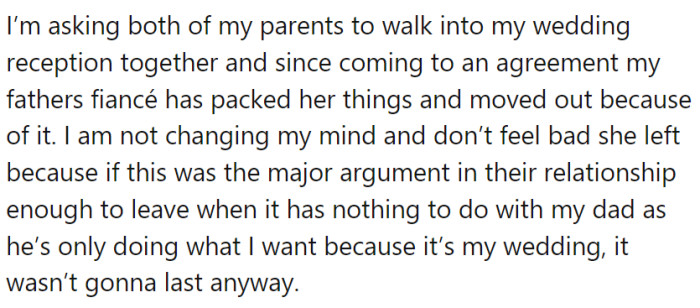 OP has offered the following explanation for why they think they might be the a-hole: