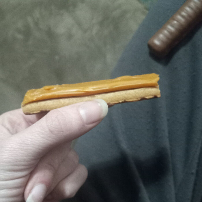 "One Of My Twix Didn't Get Covered In Chocolate"