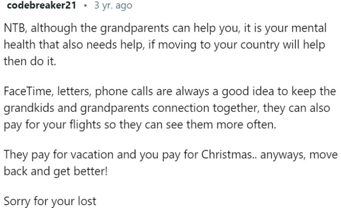 Stay connected through technology and visits to maintain the grandparent-grandchild bond