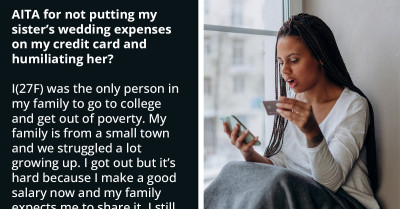 Young Woman Leaves Her Mom And Sister At The  Checkout After They Tried To Make Her Pay $1,100 Worth Of Items They Needed For Her Sister's Wedding