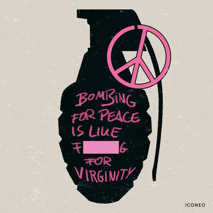 20. Is bombing really necessary to achieve peace?