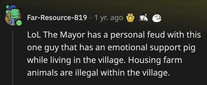 27. Let's hope the mayor doesn't abuse their power