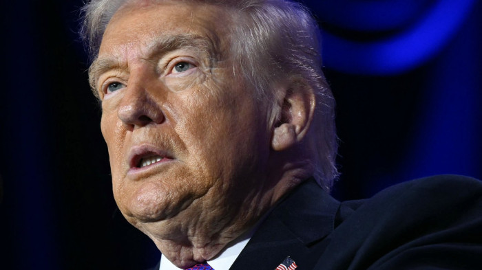 Donald Trump defends sharing a controversial video with racist elements