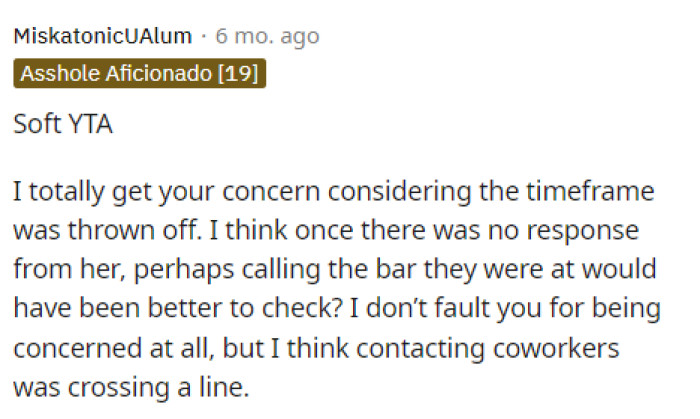 Some people suggested ways he could have approached the situation or offered alternatives to whom he should have called.
