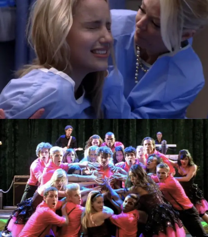 18. The scene in Glee where Jonathan Groff covers Queen's 