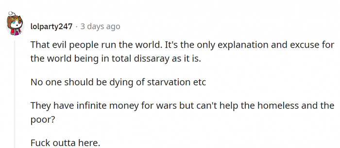 Unfortunately, this is not a theory: