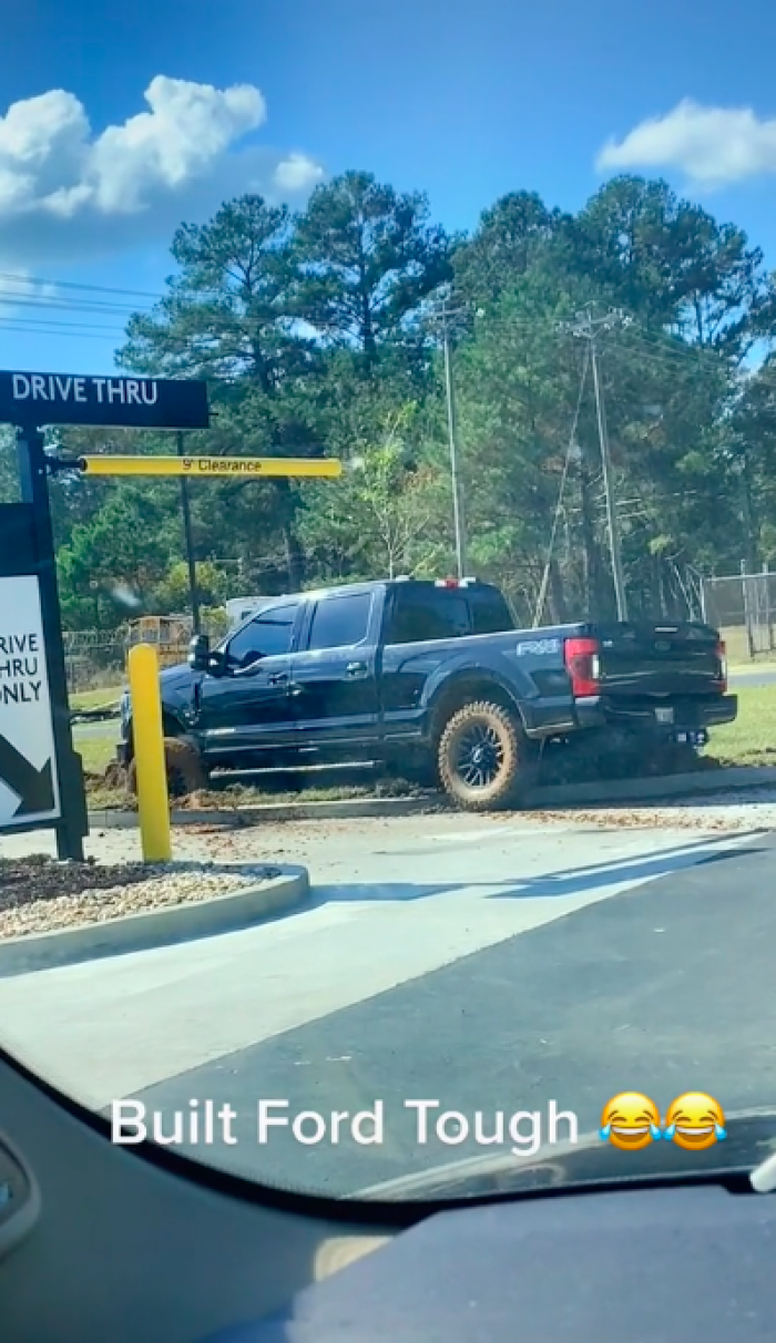 Please, choose something other than a busy Taco Bell line to try out your first off-road adventure.