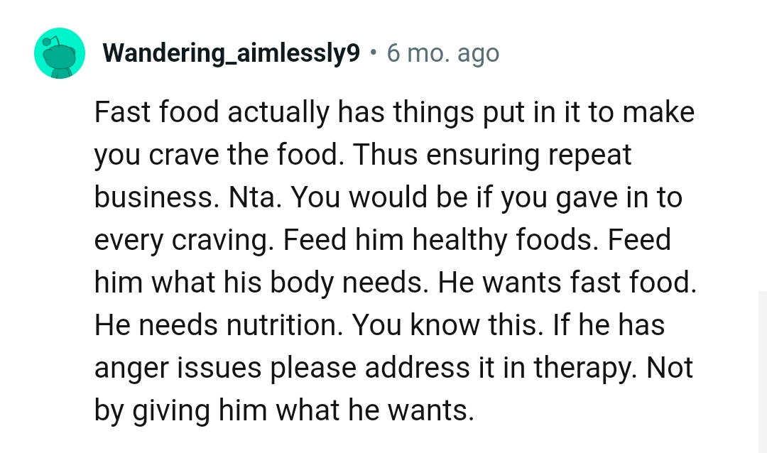 The OP should address it in therapy if her son has anger issues