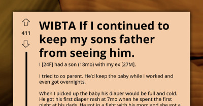 Woman Debates Cutting Off Addict Ex From Their Baby Following Another Money Request