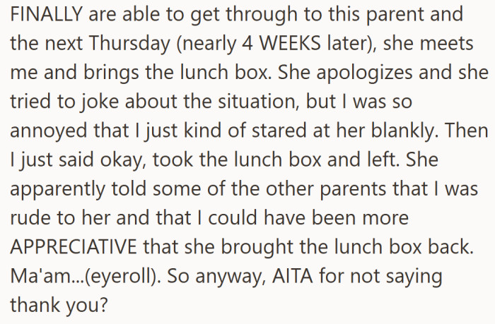After waiting nearly a month for a simple return, her patience finally ran out—and so did her manners.