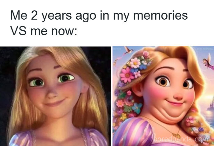 8. “Same woman, just with more caffeine and emotional range.”