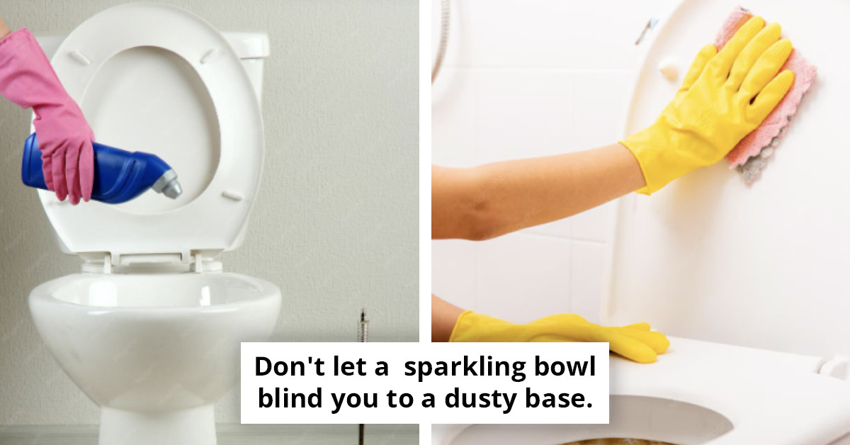 You've Been Cleaning Your Toilet in the Wrong Order