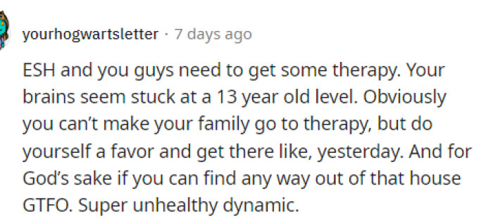 This is an interesting perspective, and maybe many of us revert to acting like children in front of our parents, no matter how old we are.