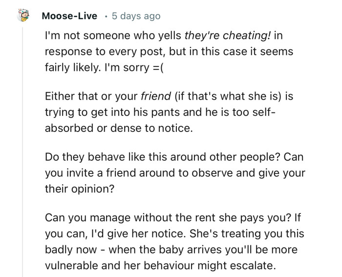 “I'm not someone who yells ‘they're cheating!’ in response to every post, but in this case, it seems fairly likely.”