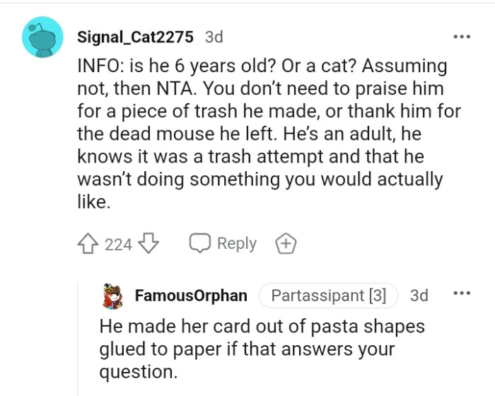 OP's husband knew he was actually doing something she wouldn't like