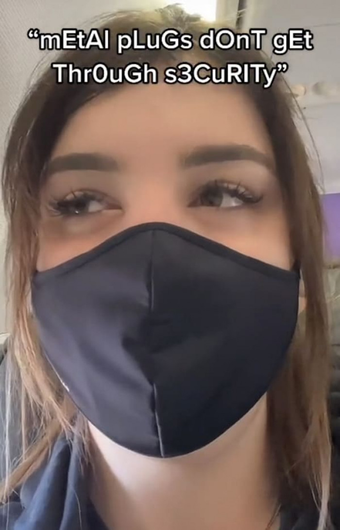 But it turns out metal butt plugs don't get through security. Who would have thought?