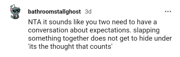 Slapping something together does not make it worthwhile