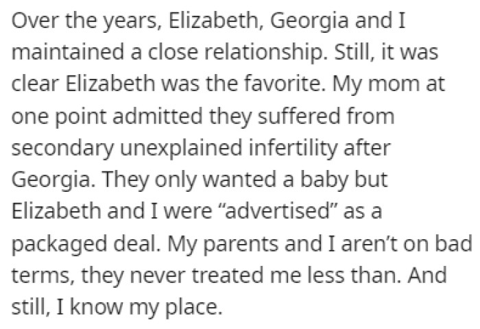 OP didn't agree with this but he still decided to go along with it