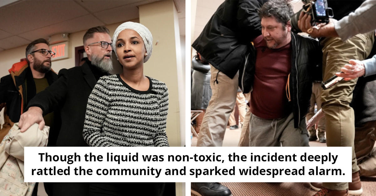 Minnesota Representative Ilhan Omar Targeted with 'Mysterious Substance' During Town Hall Event