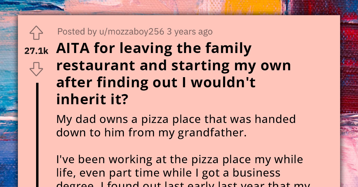 Redditor Dumps Family Business To Start Their Own Venture After Discovering Their Father's Shocking Plan To Will It To Their Stepmom