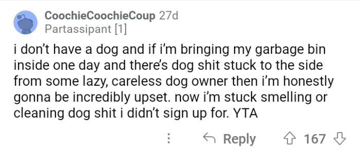 No one wants that, either.