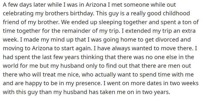 But While on a Trip, She Unexpectedly Met a Nice Guy There and Changed Her Perspective: