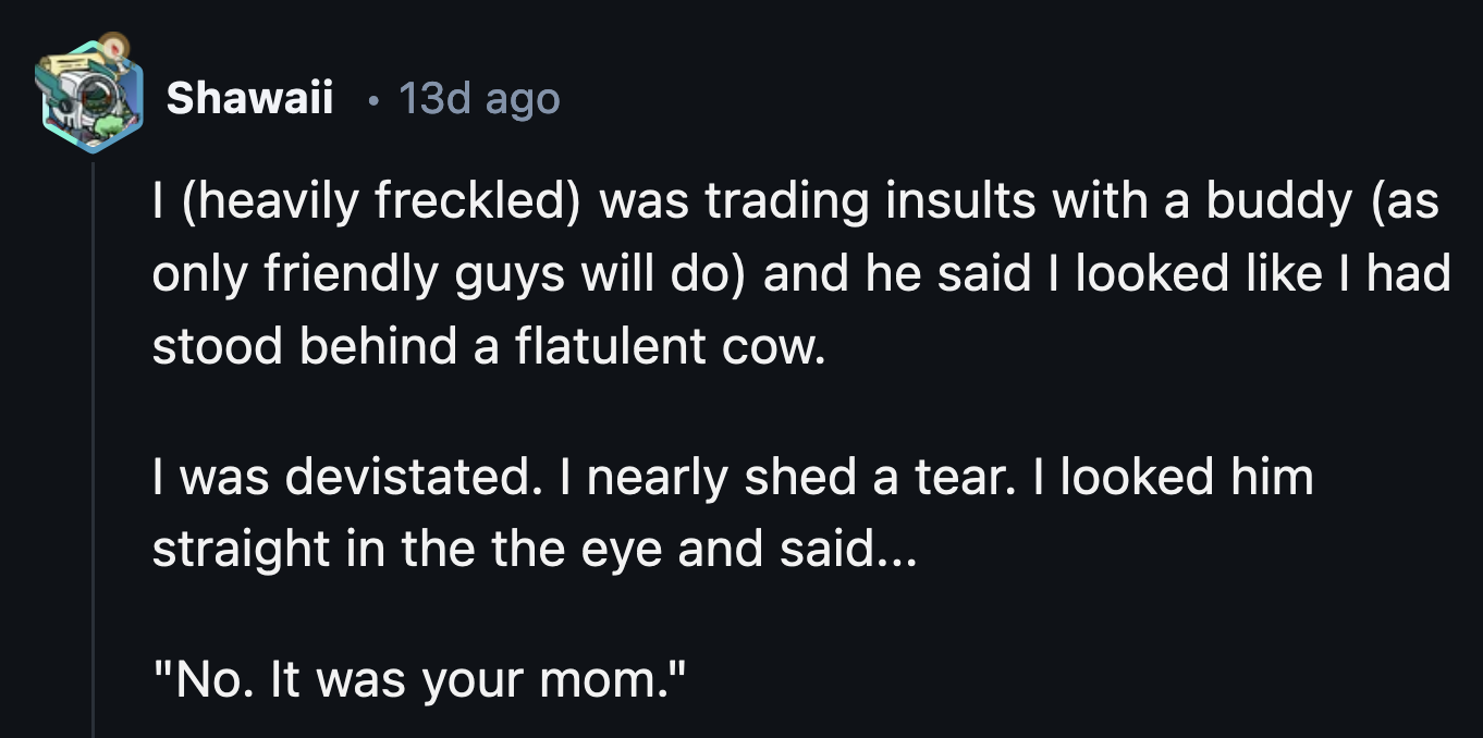 28. Utter devastation.