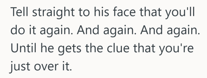 Apparently the lesson plan requires a few more repetitions.