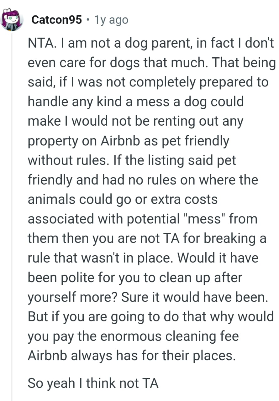 From someone who doesn't care for dogs that much